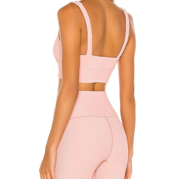 Beach Riot Ribbed Leah top, Ayla Legging Pink - Picture 4 of 9